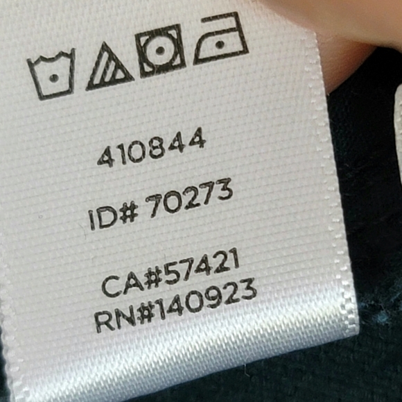 Ann Taylor LOFT Modern Skinny Floral Velvet Pants Size 26 - Picture 11 of 11